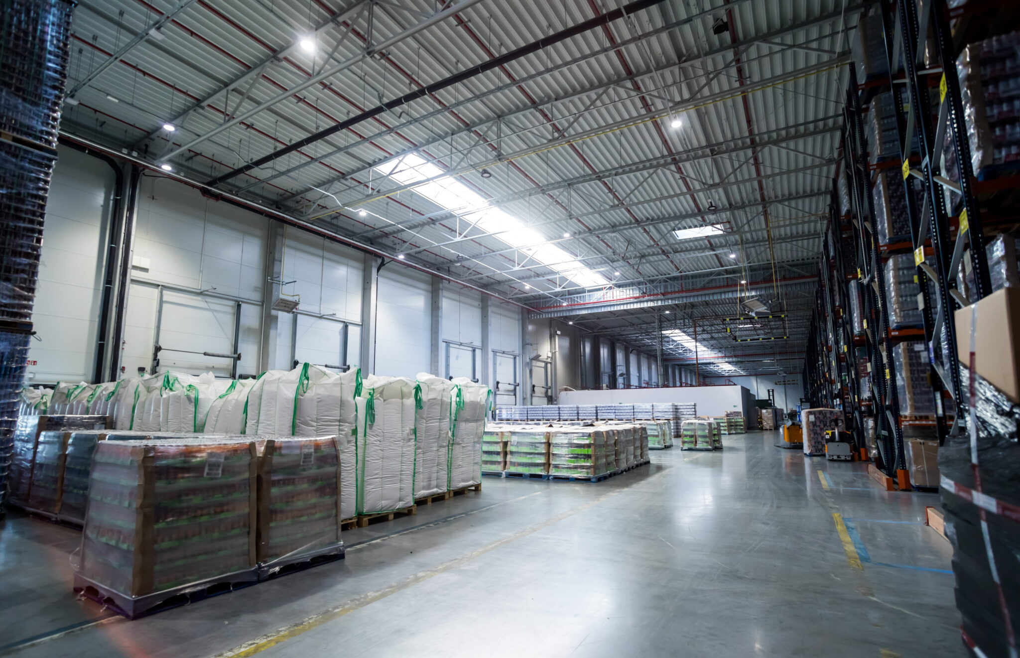 Commercial LED lighting upgrades warehouse